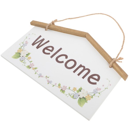 Farmhouse welcome sign hanging - farmhouse,