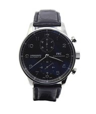 IWC Portuguese Chronograph Stainless Steel Watch IW371447
