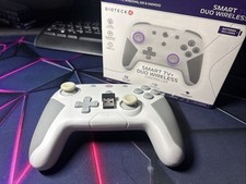 Gioteck Smart TV Game Controller For TV, PC, Mobile - Grey - Good Condition