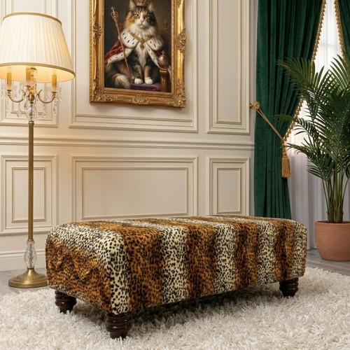 Premium leopard print fabric - premium,