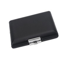 Leather cover black - cover,