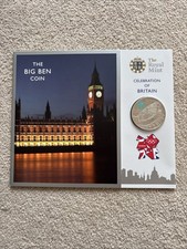 The Big Ben Coin Celebration Of Britain 2012 £5 Royal Mint