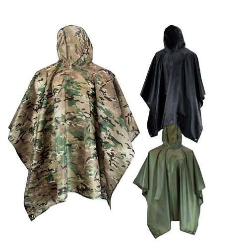 Mil com poncho army rain - mil-com,