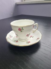 Colclough #7433 pink ditsy