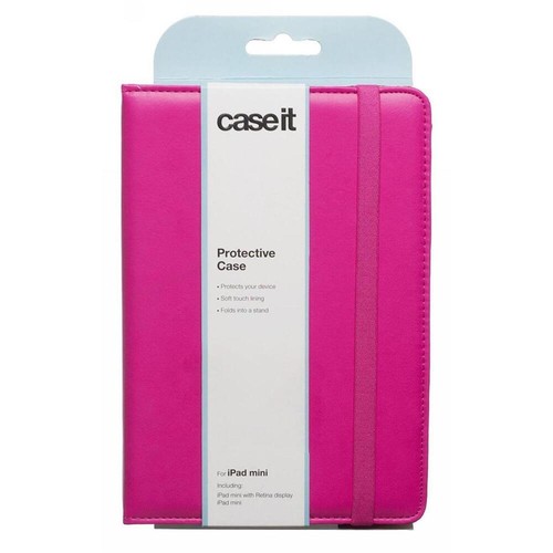 Caseit pink ipad mini - pink, pu