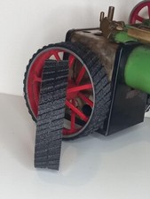 Diagonal Tread Rear Tyres For Mamod TE1/TE1A Black