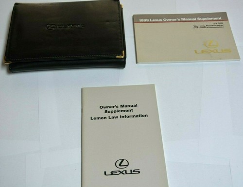 1999 lexus rx300 owners manual - 1999,