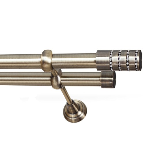 Metal double curtain - metal,