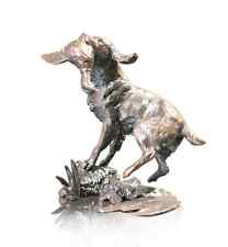 Springer Spaniel Bronze Foundry Cast Sculpture by Michael Simpson 1071 *