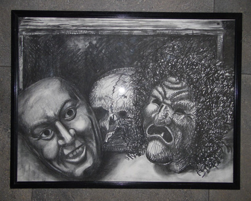 Portrait three strange - portrait,