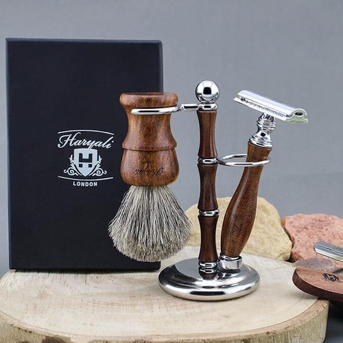 Pcs shaving set wooden - shaving,