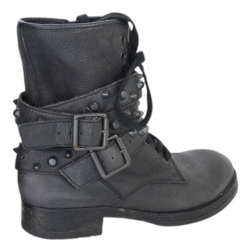 Ash biker boots army combat - biker,