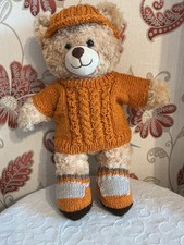 Teddy bear Aran jumper,socks