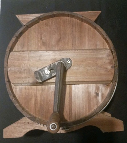 Wooden table top barrel style - ,