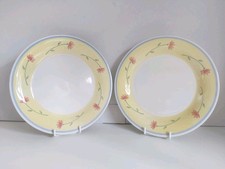 Staffordshire Kiln Craft Lavenham Dessert Plates 20 cm    x2