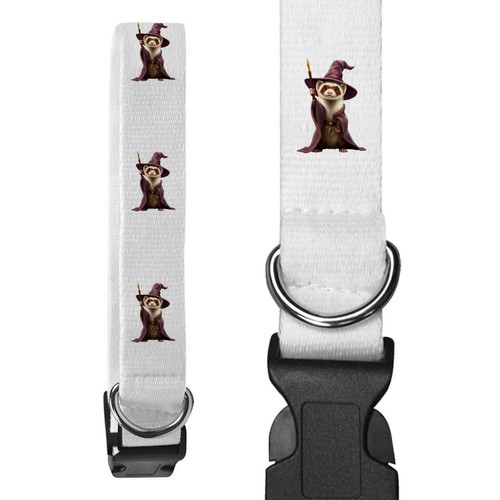 Wizard ferret dog collars - dog,