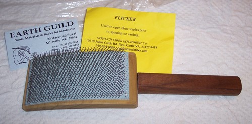 Carding brush narrow strauch - brush,