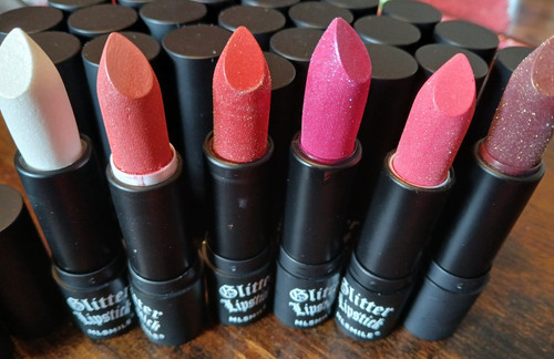 Glitter lipsticks joblot - x,