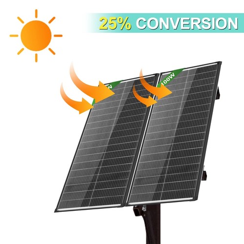 100w bifacial solar panel - 100w,