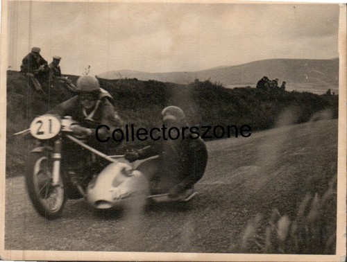 1954 isle man sidecar - tt,