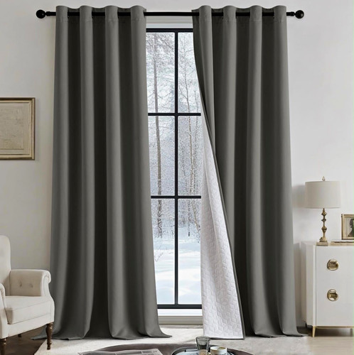 Grey blackout eyelet - grey,