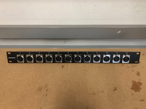Studiospares xlr rack - 12,