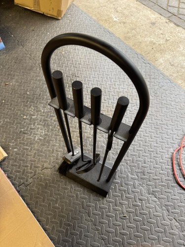 Black iron fire - iron, set