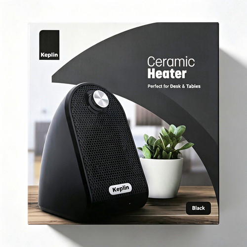 Keplin ceramic heater 500w - keplin, —