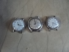 3 VINTAGE  1970'S Timex Silver