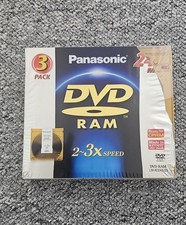 3 x Panasonic DVD-RAM