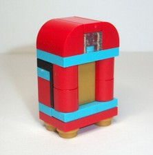 Lego -  Red, Turquoise & Gold