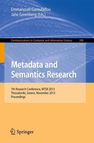 Metadata and semantics - and,