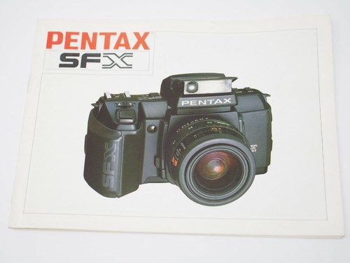 Pentax sfx camera instruction - pentax,