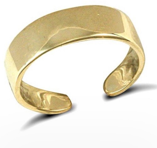 9ct gold toe - gold, ring