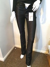 Ermanno Scervino Designer Womens Grey/black Jeans Size 26 BNWT Made in Italy 