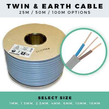 ALL TWIN AND EARTH CABLE 1MM -