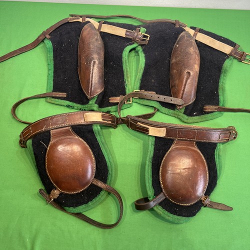 Vintage horse leather felt - vintage, &