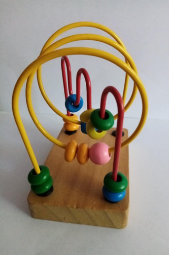 Wilko play mini wooden bead - play,