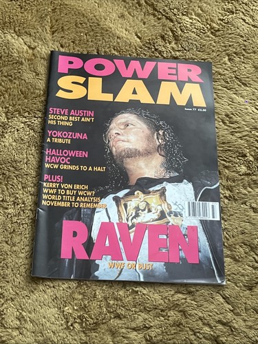 Power slam wrestling magazine - slam,