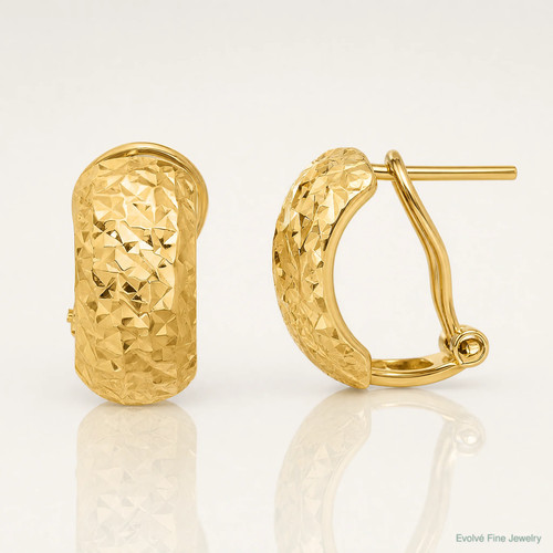14k yellow gold polished and - 14k,