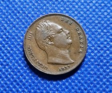 1837 Farthing William IV
