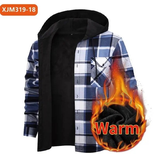 Mens hooded lumberjack plaid - mens,