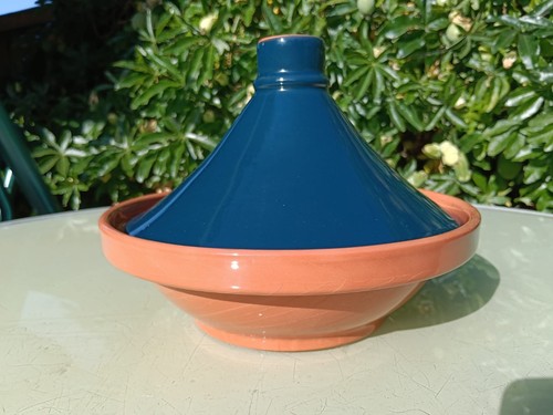 Moroccan tagine glazed ceramic - tagine,