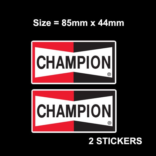 Champion sticker decal - champion,