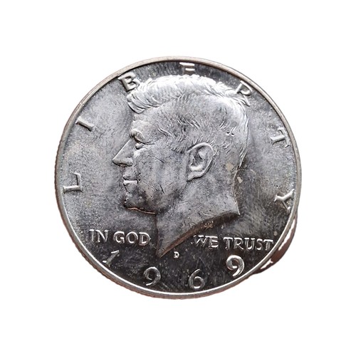 1969 usa 400 silver kennedy - 1969, .400