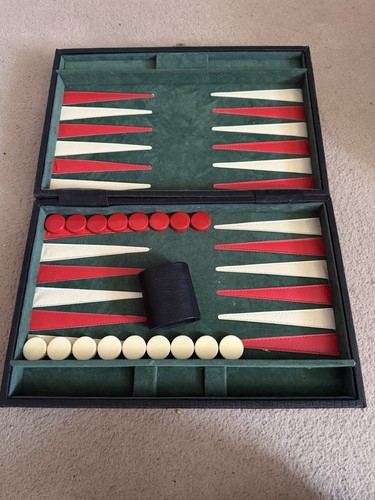 Backgammon folding wooden - backgammon,