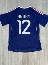 Thierry Henry Signed France