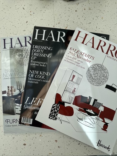 Harrods magazines bundle 2013 - bundle,