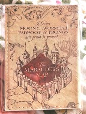 The Marauder's Map Mutli-Purpose Passport Cover, Holder / Wallet Harry Potter