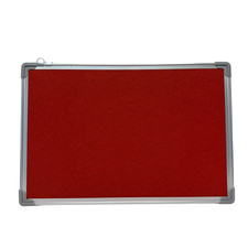 Cork notice board silver - cork,